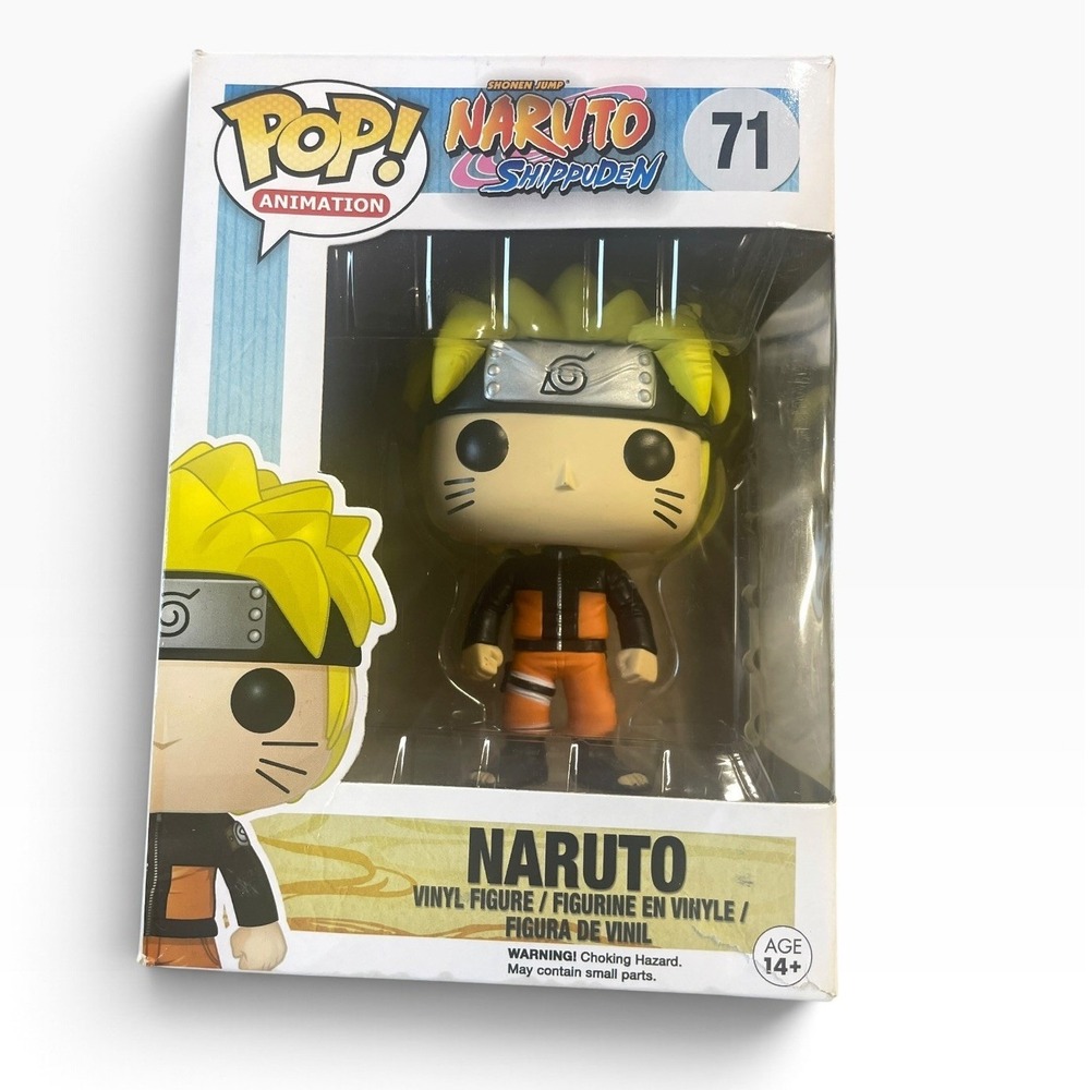 Funko Pop Naruto Shippuden Naruto 71 Vinyl Figure Orange Black Anime Toy
